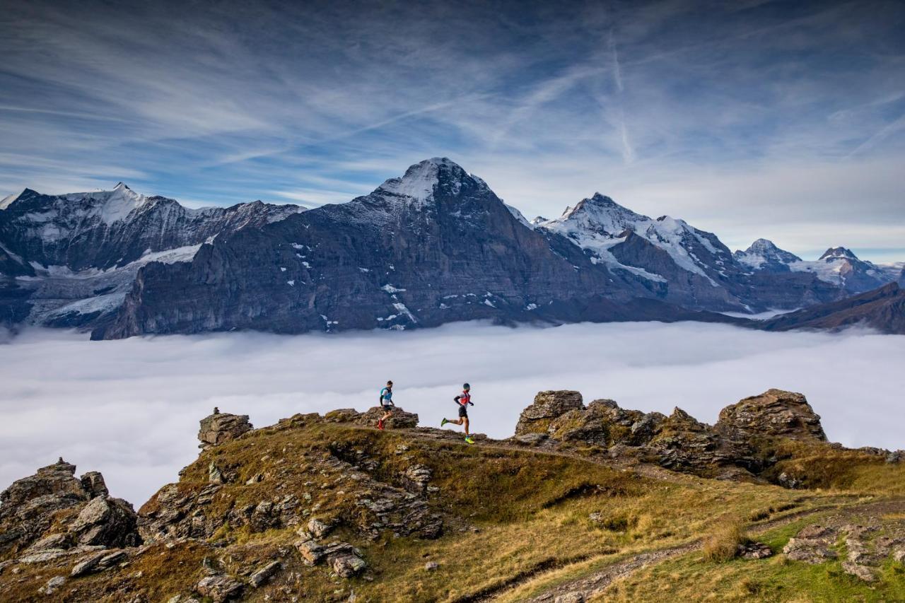Готель Lauberhorn Гріндельвальд Екстер'єр фото