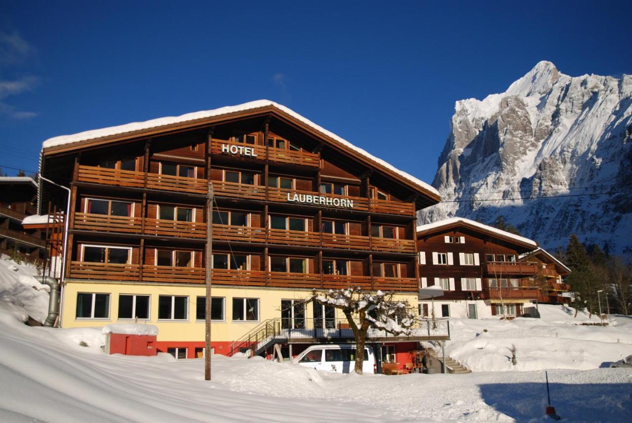 Готель Lauberhorn Гріндельвальд Екстер'єр фото