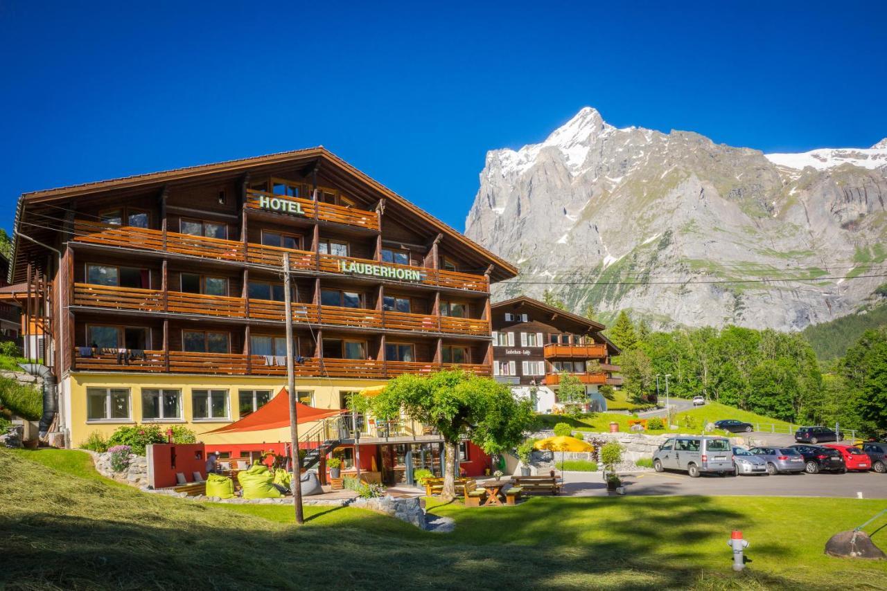 Готель Lauberhorn Гріндельвальд Екстер'єр фото